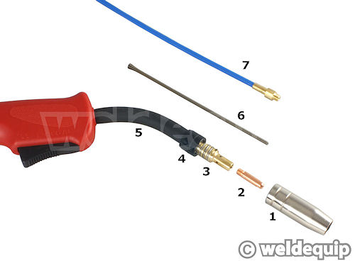 CLarke 160/165 Torch Parts Diagram