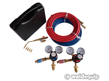 Lead Burning Set components