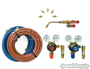 Lead Burning Set components