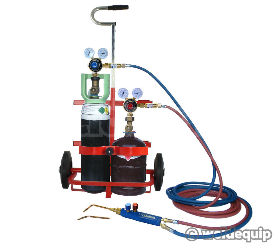 Portapack Gas Welding Brazing Equipment Set Weldequip