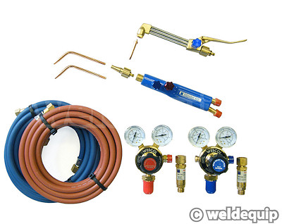 Gas welding and cutting set components