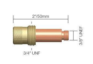 Gas Lens Body Diagram