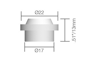 Gas Lens Heatshield Diagram