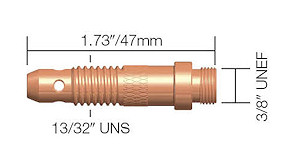 Collet Body Diagram